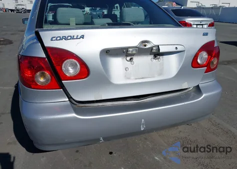 2006 Toyota Corolla Le из США, поврежденный, VIN 1NXBR32E46Z603247